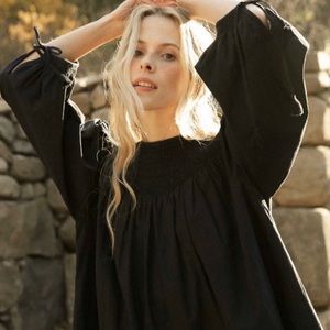 Worn once DÔEN black theda mini dress. Perfect condition.